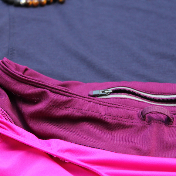 Athleta Track This Run Lined Short 3" Fuschia XXS - Picture 6 of 8